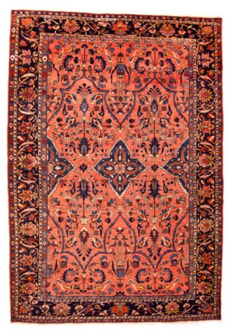 Lilihan Persian Carpet, 19th Century