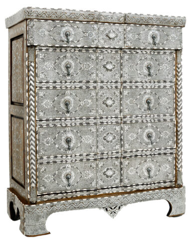 Inlaid Dresser, Mother-of-Pearl (City of Damascus)