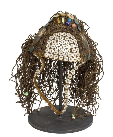 Bwami Society Hat  (Lega People, Congo)