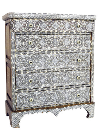 Inlaid Dresser, Mother-of-Pearl (City of Damascus)