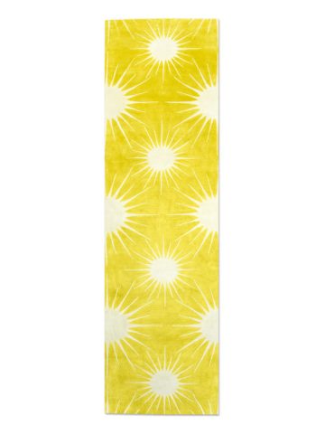 Sunburst in Forsythia, 3 ft. x 10 ft.