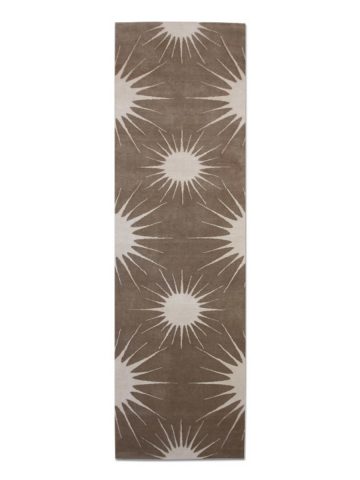 Sunburst in Khaki, 3 ft. x 10 ft.