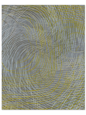 Helix in Seaweed, 12 ft. x 16 ft.