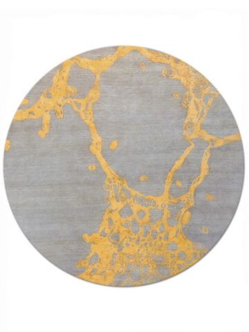 Eden in Gold, 8 ft. x 8 ft. round