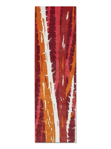 Thorn II in Crimson, 3 ft. x 10 ft.