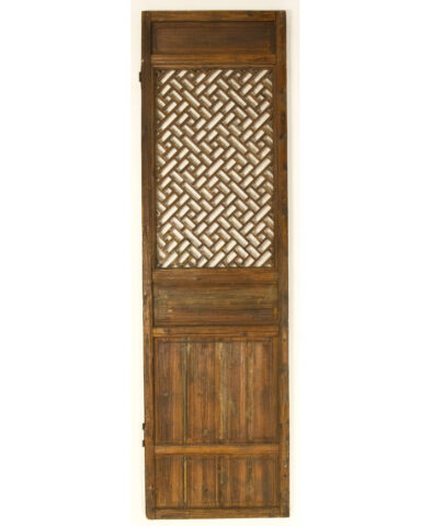 Antique, Garden Door with Geometric Forms (Zhejiang Province, People's Republic of China)