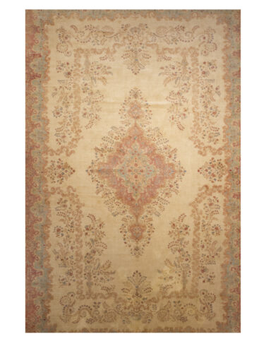 Antique Royal Kerman Carpet