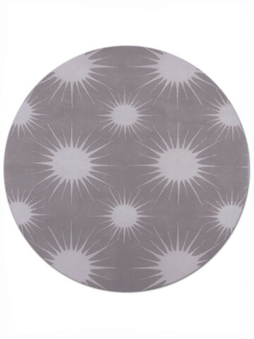 Sunburst in Mink, 8 ft. x 8 ft. round