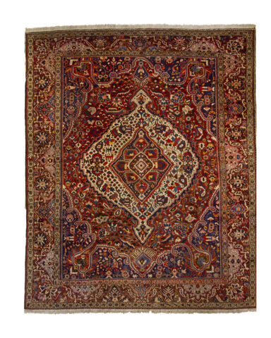 Vintage Bakhtiari Large Carpet