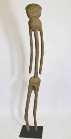 Tchitcheri Sakab: Wooden Abstract Figure (Moba People, Togo)