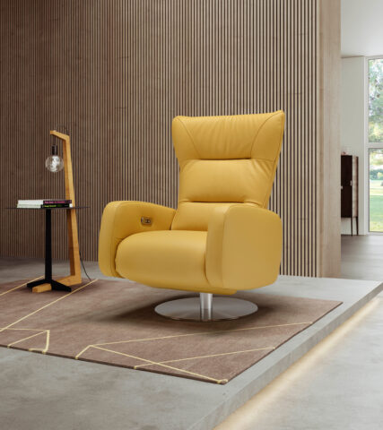 Soho, Swivel Chair Mechanical Recliner.