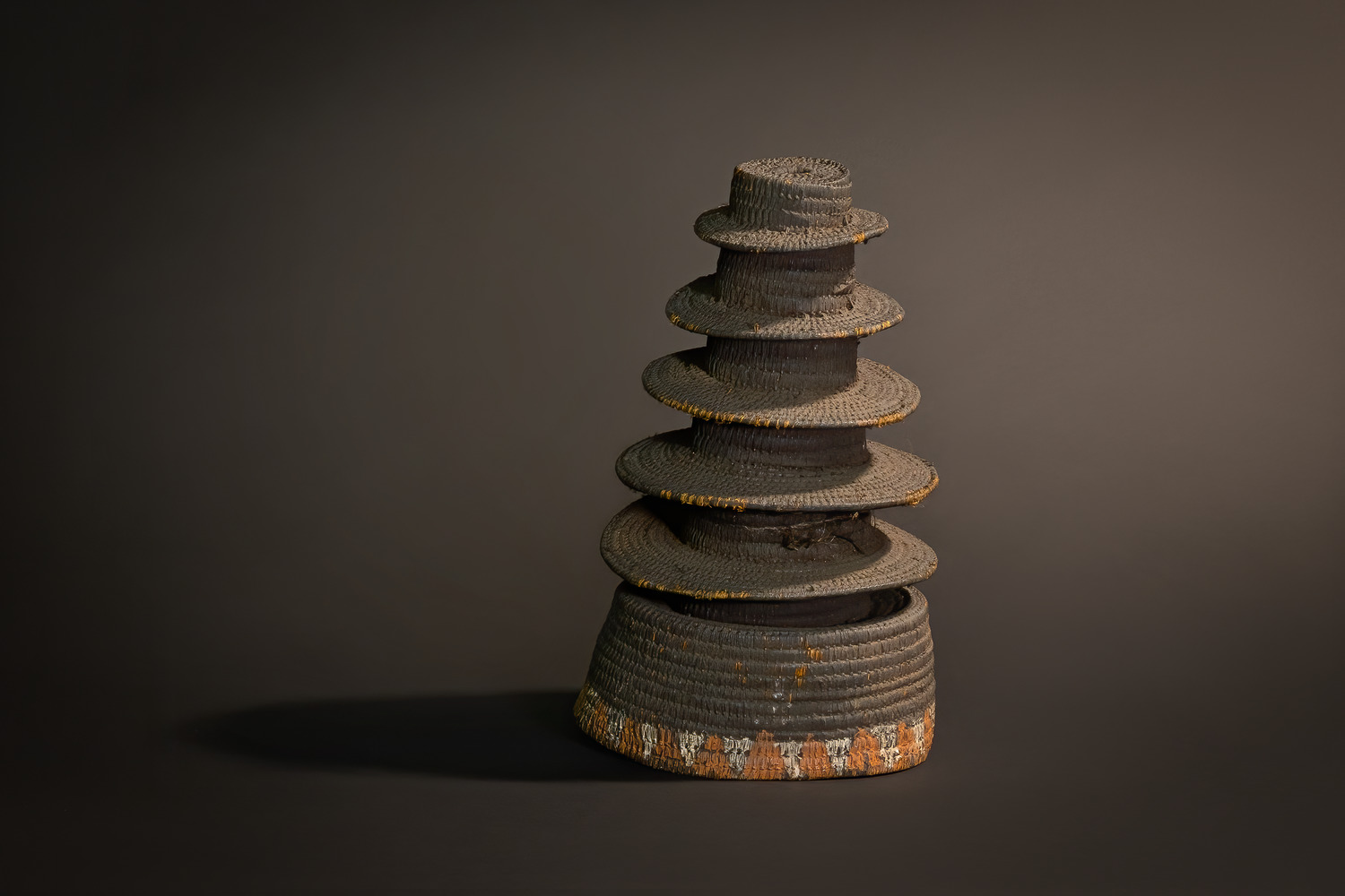 Botolo Hat with Disc (Ekonda People, Congo)