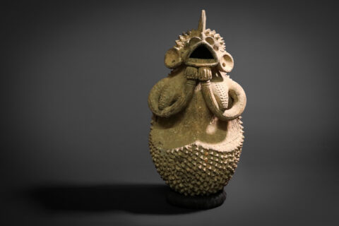 Figurative Female Vessel, (Mambila People, Cameroon)