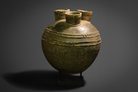 Three Spouted Vessel (Bukusu People, Kenya)