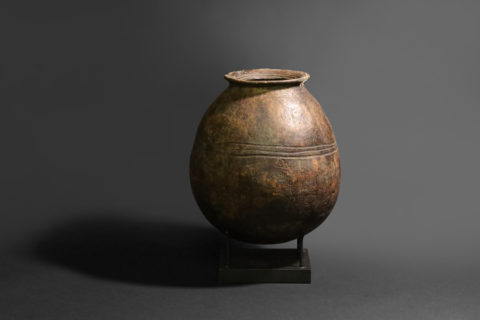 Ritual Pot: Beer Drinking and Fermentation Vessel (Mandingo People,Guinea)