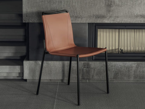 Shape Chair, Designed by R&D Bontempi Casa.