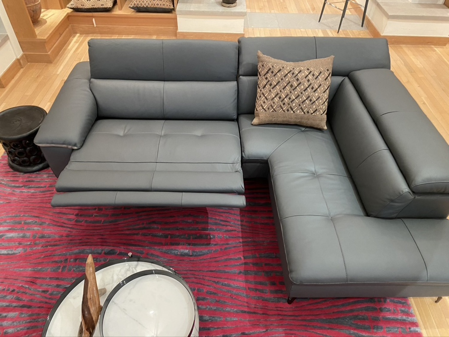 Martine, Leather Sectional