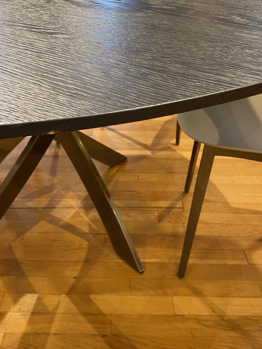 Baron Dining table designed by Pocci & Dondoli