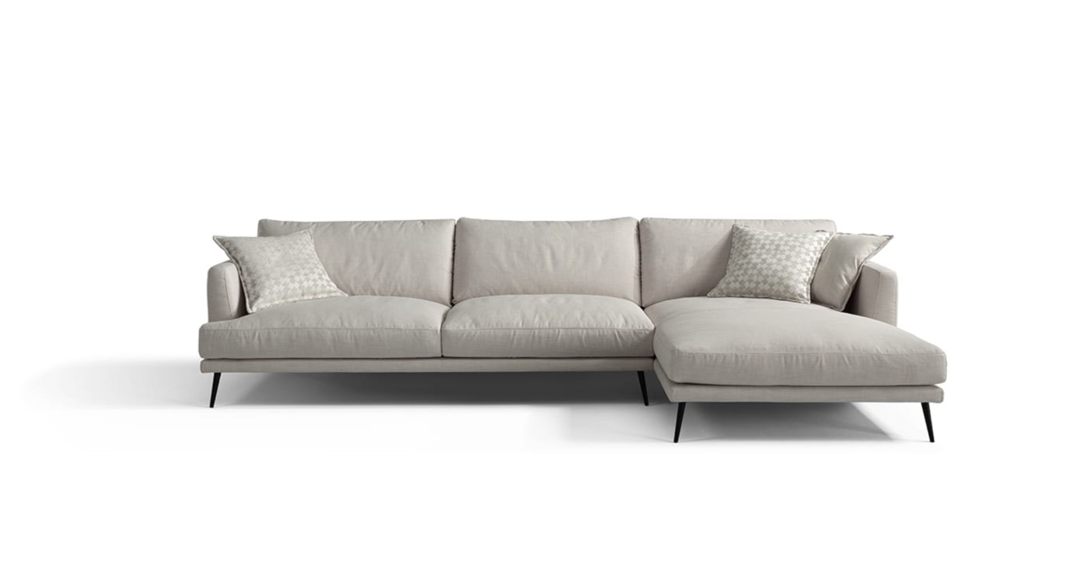 Sophia Sofa with Chaise Longue