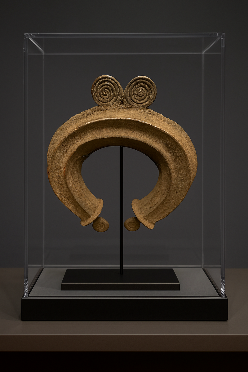 Spiral-Scroll Torque Currency Yoruba People, Nigeria