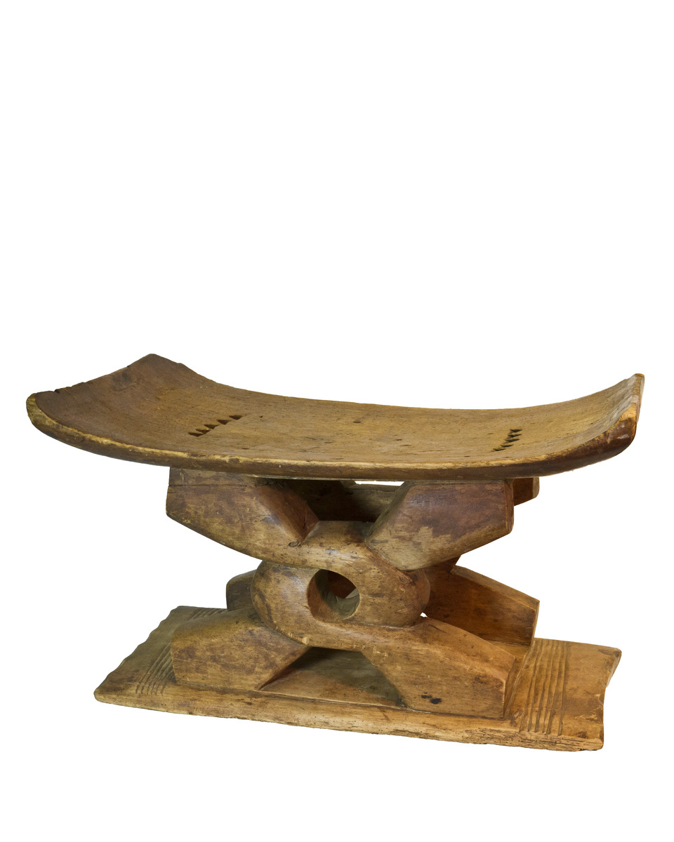 Nayansapow Dwa,The Wisdom Knot (Ancestor Stool, Ashanti People, Ghana)