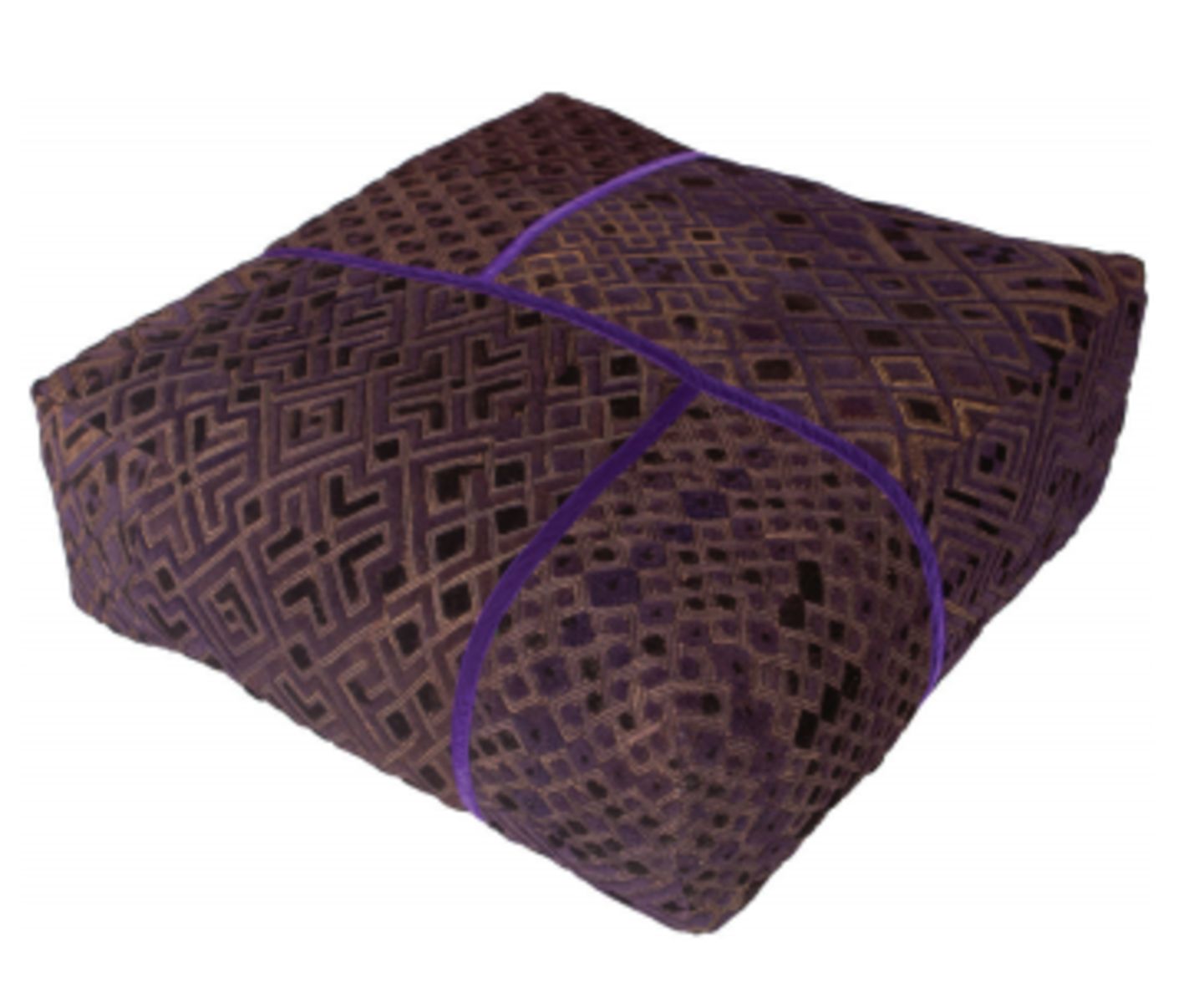 Zunga Ottoman (Kuba People, Congo)