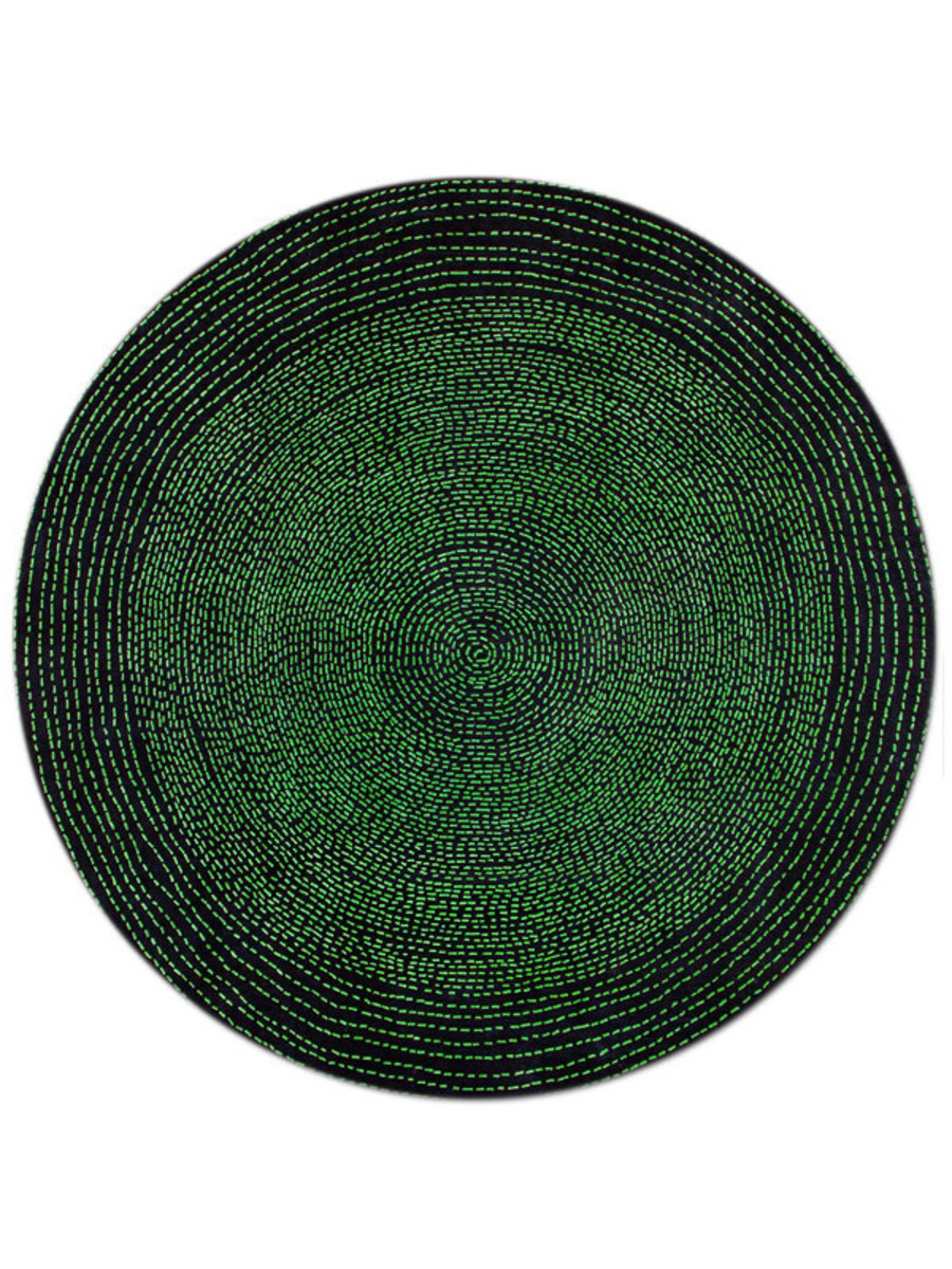 Orbita in Emerald, 8 ft. x 8 ft.round