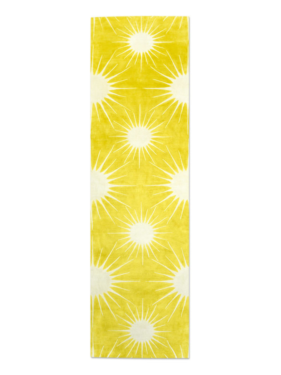 Sunburst in Forsythia, 3 ft. x 10 ft.