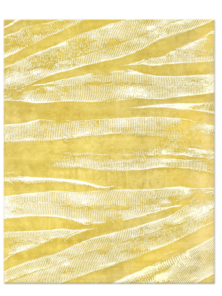 Ebu in Saffron, 9 ft. x 12 ft.