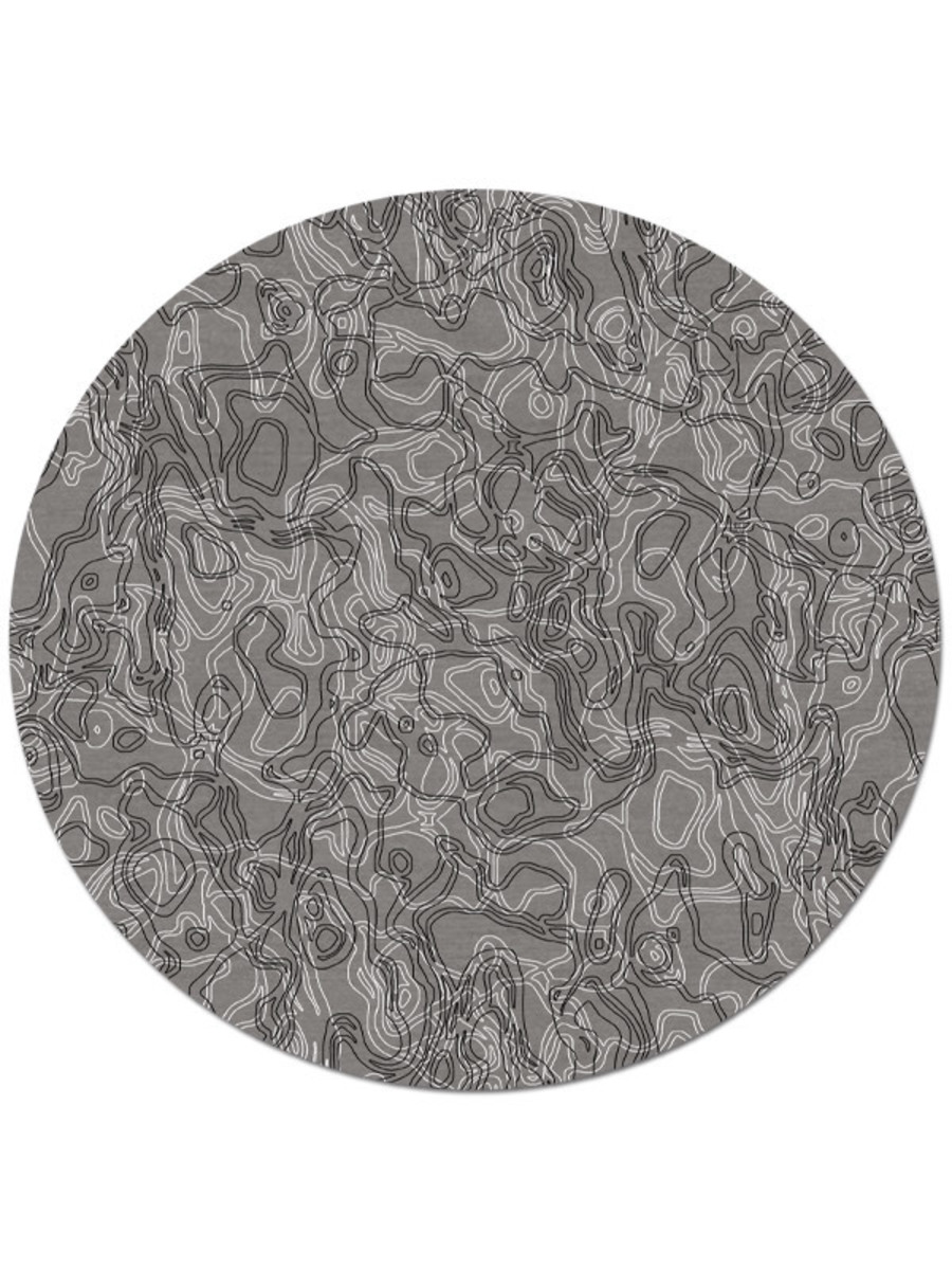 Ion in Shale, 8 ft. x 8 ft. round