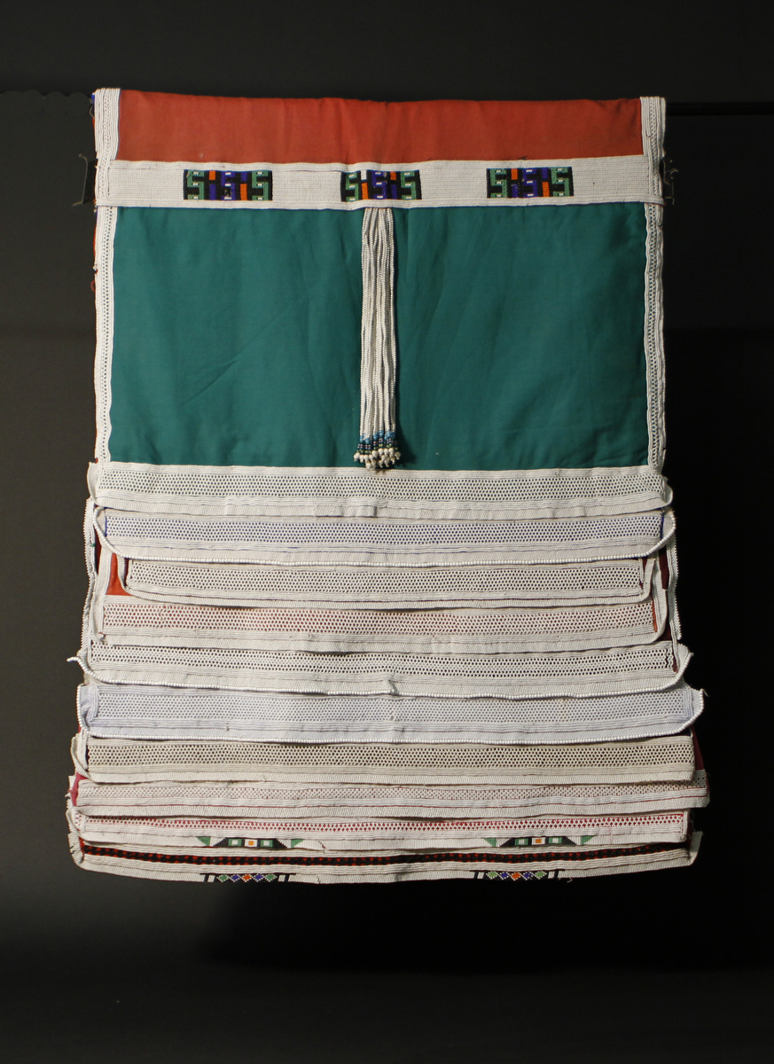 South African Beaded Wedding Skirt, Ndebele Peoples, KwaZulu-Natal / Mpumalanga Region