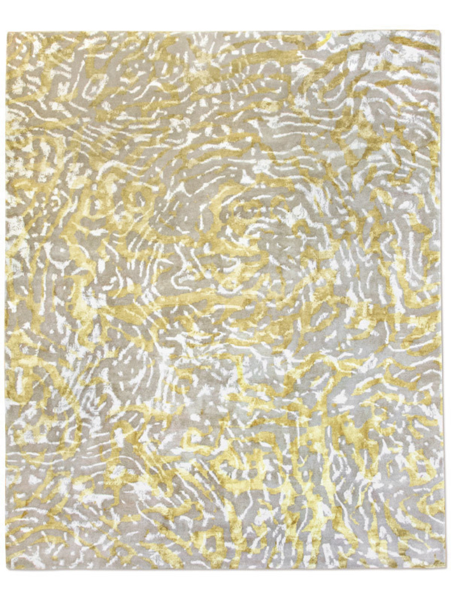 Nebula in Goldenrod, 12 ft. x 16 ft.