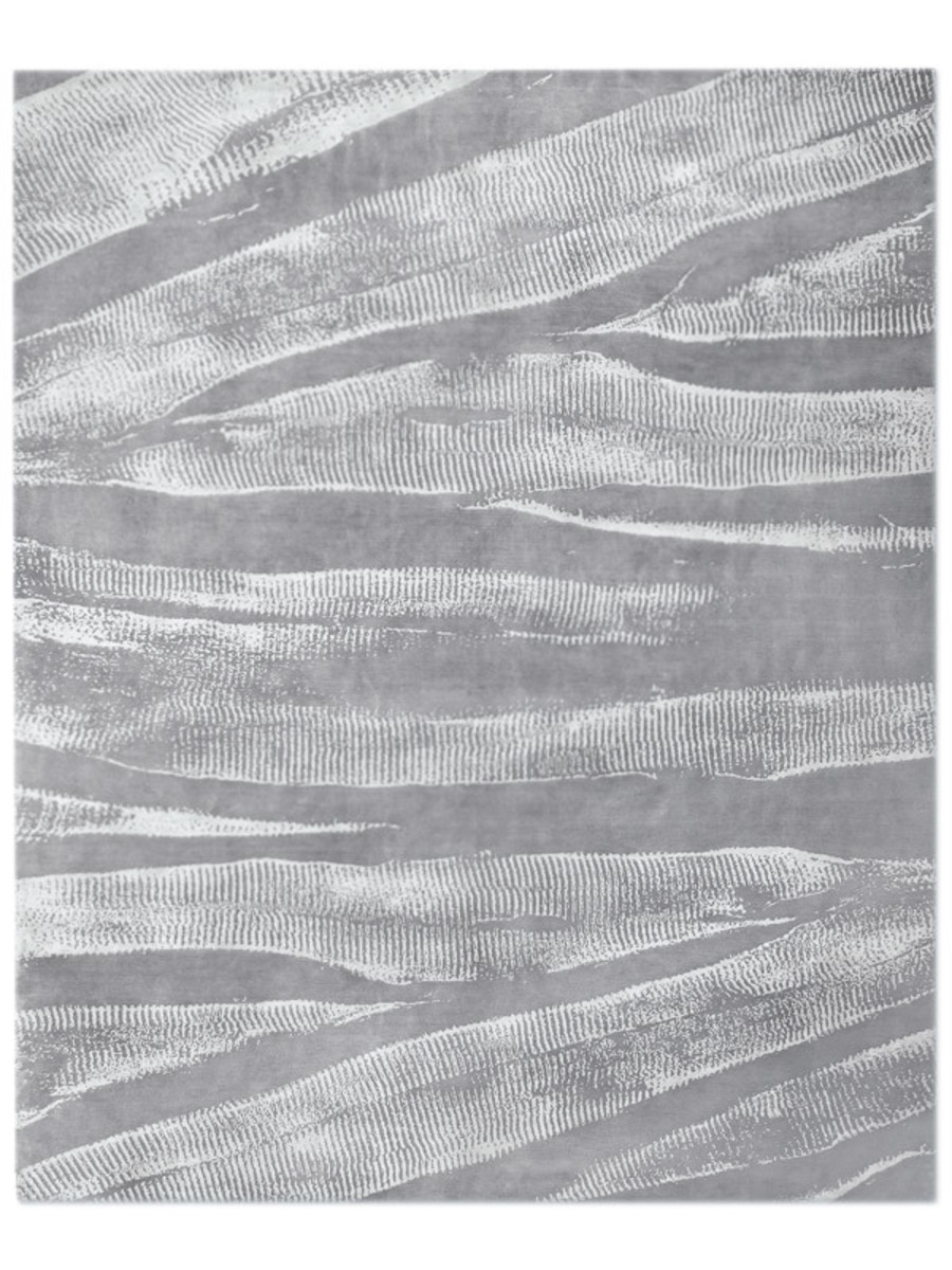 Ebu in Silver, 9 ft. x 12 ft.